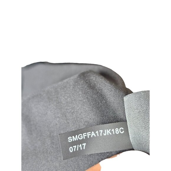 The Limited Womens Faux Leather Coat Black Long Sleeve Plus Size 16W - Picture 9 of 9